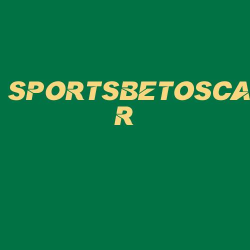 Logo da SPORTSBETOSCAR